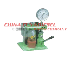 Oil nozzle test bench